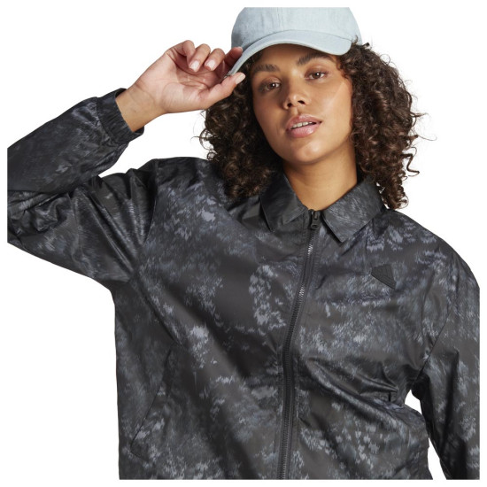 Adidas Γυναικείο αντιανεμικό μπουφάν Future Icons 3-Stripes Woven Windbreaker